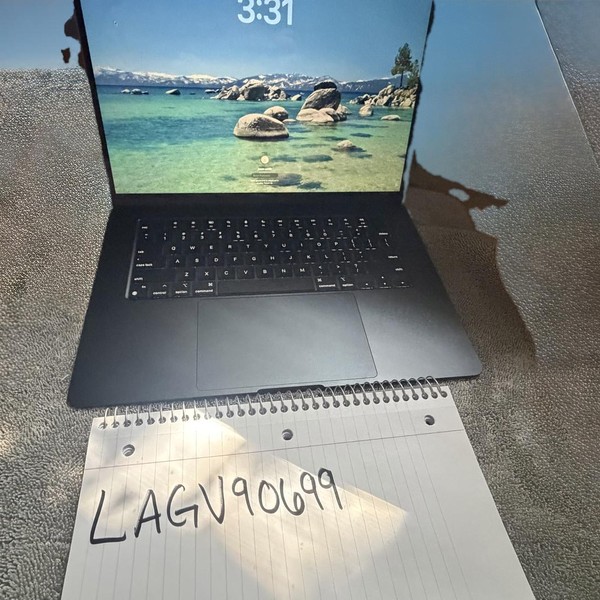 MacBook Air 2023 (M2) - 15 inch - 512 GB, Midnight, 16 GB, Apple M2