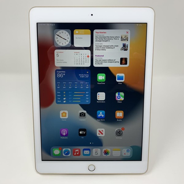 Apple iPad 5th Gen - Wi-Fi, 32 GB, Gold, A1822