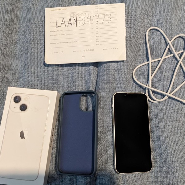 Apple iPhone 13 Mini - Unlocked, Starlight, 128 GB, A2481
