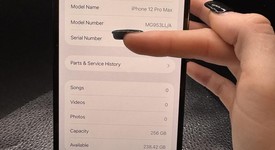 Good
													Apple iPhone 12 Pro Max - Unlocked, Pacific Blue, 256 GB, A2342, photo 4 of 11