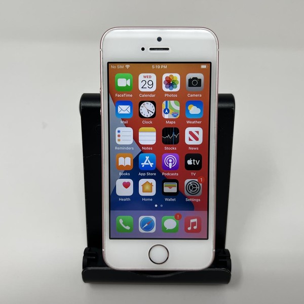 Apple iPhone SE 1st Gen 2016 - Unlocked, 64 GB, Rose Gold, A1662
