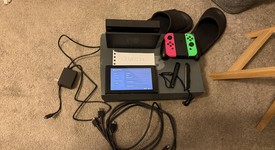 Good
													Nintendo Switch - Pink & Green, 32 GB, photo 2 of 4
