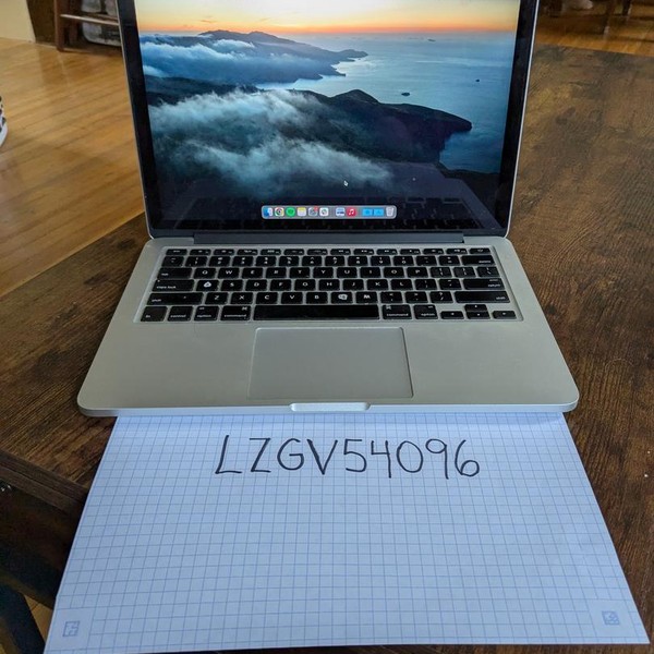 MacBook Pro 2014 (Retina) - 13 inch - 256 GB, Silver, 8 GB