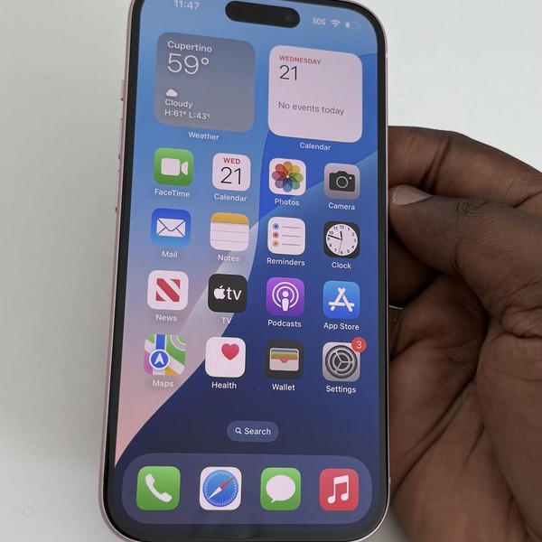 Apple iPhone 15 - Unlocked, Pink, 128 GB, A2846