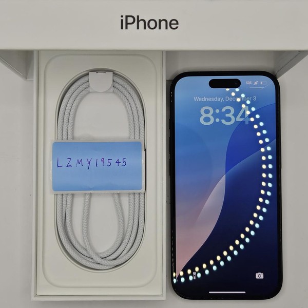 Apple iPhone 16 - Unlocked, 128 GB, Black, A3081