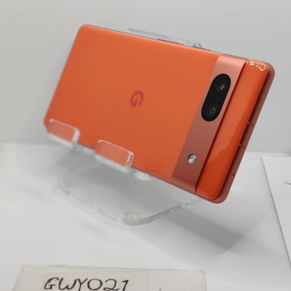 Google Pixel 7a - Unlocked, 128 GB, Coral, 8 GB, GWKK3