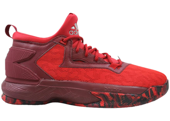 adidas D Lillard 2 Scarlet Red for sale