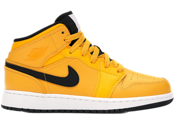 Jordan 1 Mid University Gold Black (GS) for sale
