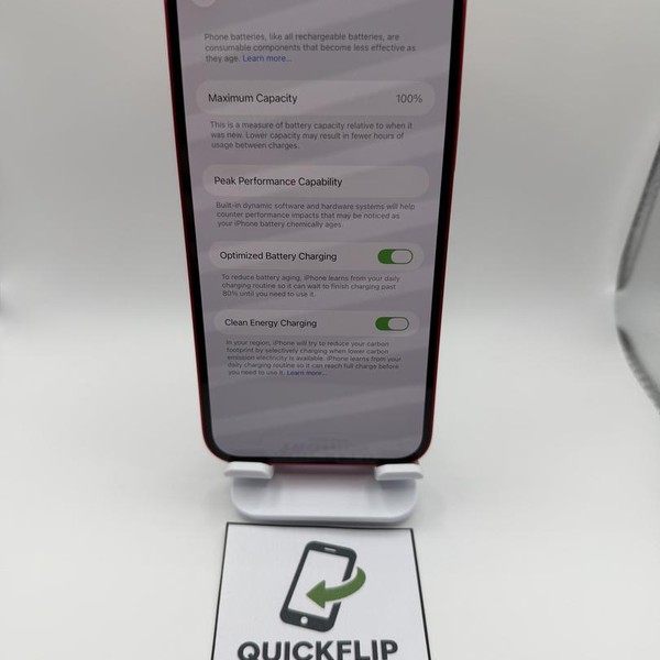 Apple iPhone 14 Plus - Unlocked, 128 GB, Red, A2632