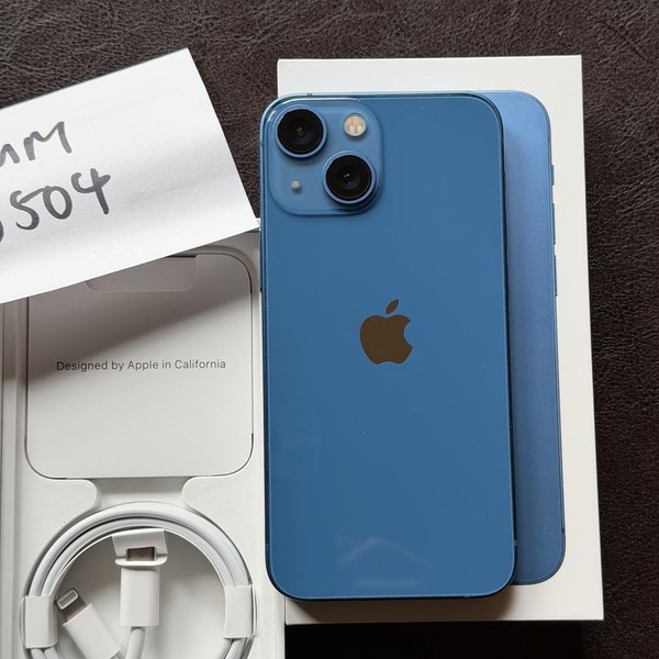 Apple iPhone 13 Mini - Unlocked, 128 GB, Blue, A2481