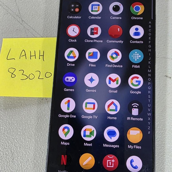 OnePlus 13R - Unlocked, 256 GB, Nebula Noir, 12 GB