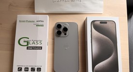 Mint
													Apple iPhone 15 Pro - Unlocked, Natural, 256 GB, A2848, photo 1 of 19