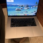 Good MacBook Pro 2021 - 16 inch - 512 GB, Gray, 32 GB, Apple M1 Pro 10-core