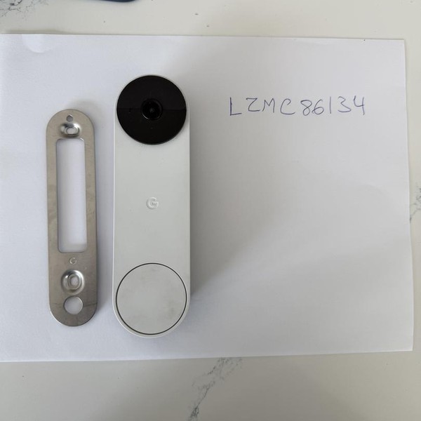 Google Nest Doorbell 2nd Gen (Battery) - White