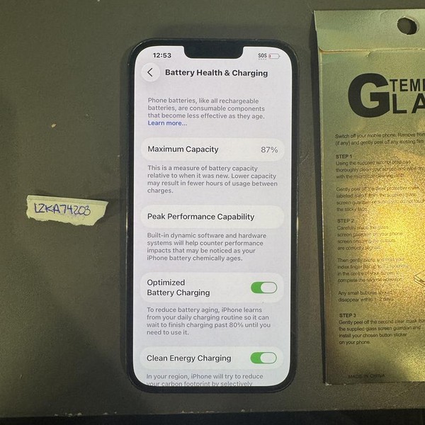 Apple iPhone 13 Pro Max - Unlocked, 128 GB, Graphite, A2484