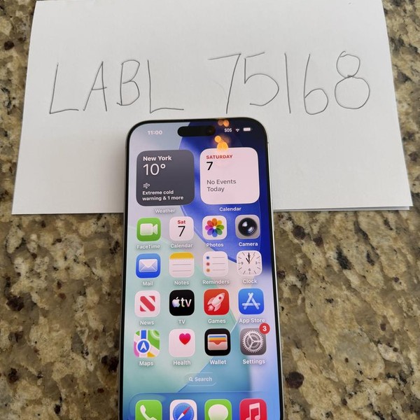 Apple iPhone 16 Pro Max - Unlocked, 512 GB, White, A3084