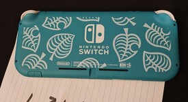Good
													Nintendo Switch Lite - Turquoise, Animal Crossing, photo 5 of 17