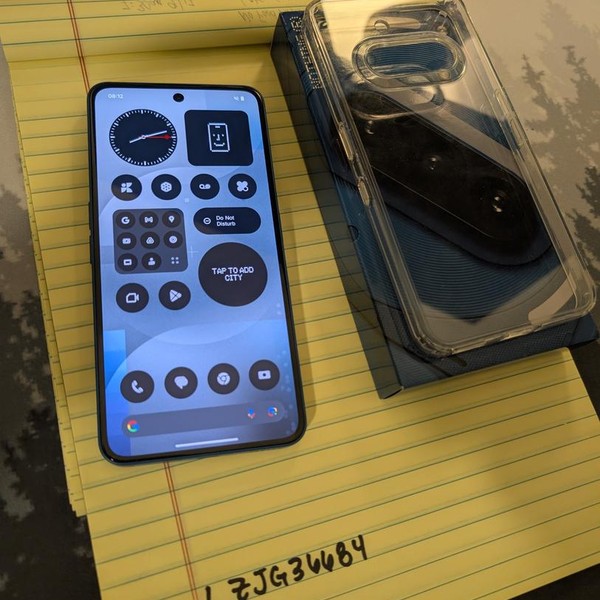 Nothing Phone 3a - Unlocked, Blue, 256 GB, 12 GB