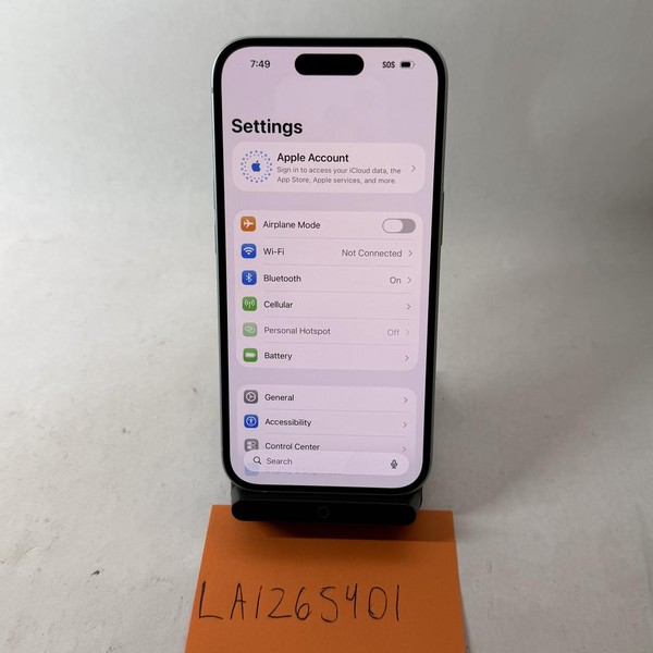 Apple iPhone 15 - Unlocked, 128 GB, Blue, A2846