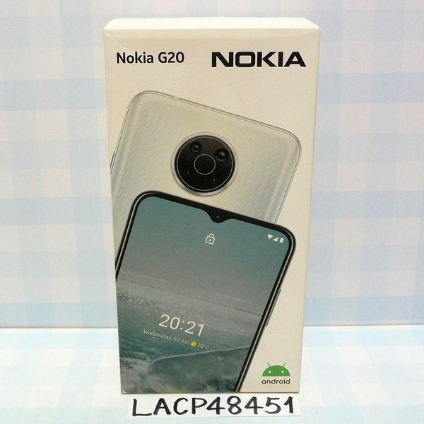 Nokia G20 - Unlocked, 128 GB, Navy Blue, 4 GB