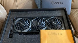 Used
													MSI GeForce RTX 3060 - RTX-3060-VENTUS-3X-12G-OC, Ventus 3X OC, photo 5 of 6