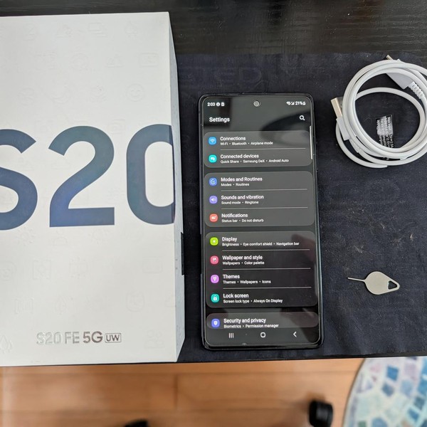 Samsung Galaxy S20 FE 5G - Verizon, 128 GB, Cloud Navy, 6 GB, SM-G781V