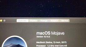 Good
													Macbook Retina 2017 - 12" - Gray, 256 GB, 8 GB, photo 3 of 15