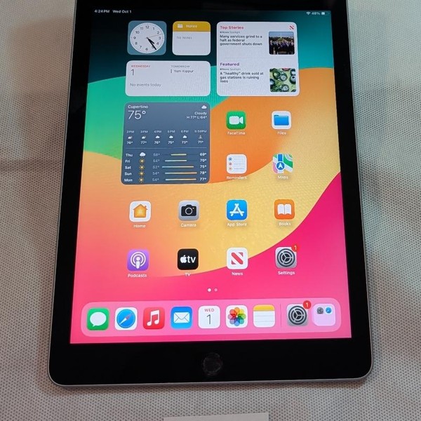 Apple iPad 6th Gen - Wi-Fi, 128 GB, Gray, A1893