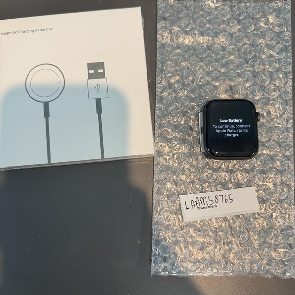 Apple Watch Series 6 44mm - Unlocked, Black, A2294 - Cellular, Titanium