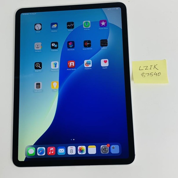 Apple iPad Pro 11 inch 2nd Gen 2020 - Unlocked, 256 GB, Silver, A2068