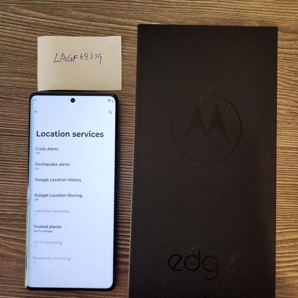 Motorola Edge Plus (2023) - Unlocked, 512 GB, Black, 8 GB