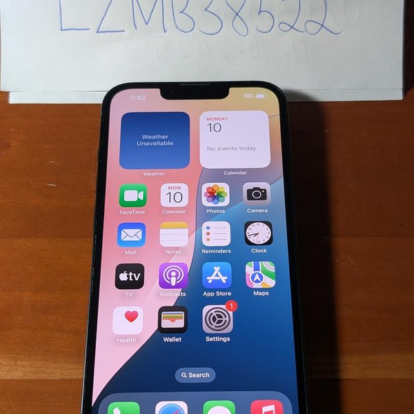 Apple iPhone 13 - Unlocked, 128 GB, Midnight, A2482