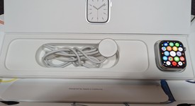 Good
													Apple Watch Series 7 45mm - Unlocked, Silver, A2477 - Cellular, Stainless, photo 3 of 6