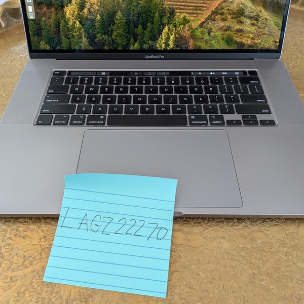 MacBook Pro 2019 - 16 inch - 1 TB, Gray, 32 GB, Intel Core i9