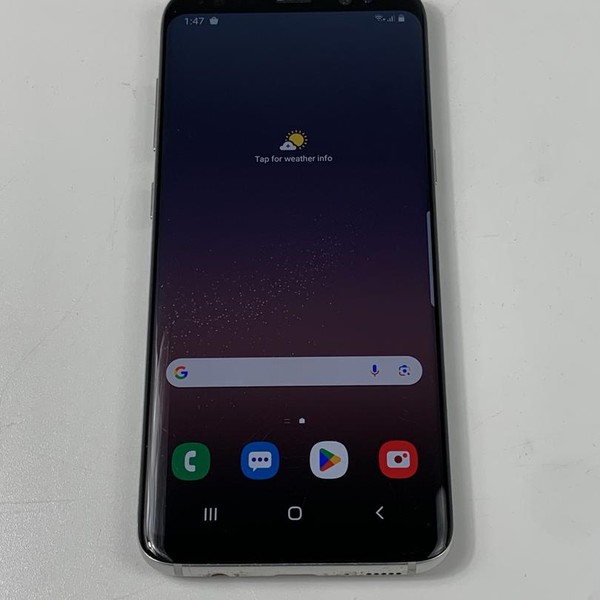 Samsung Galaxy S8 - AT&T, 64 GB, Silver, 4 GB, SM-G950U
