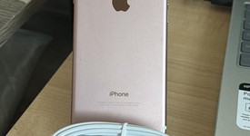 Good
													Apple iPhone 7 - Unlocked, Rose Gold, 128 GB, A1778, GSM, photo 1 of 8