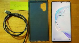 Good
													Samsung Galaxy Note 10 Plus - Unlocked Non-US, Black, 256 GB, 12 GB, SM-N975F/DS, Duos, photo 1 of 14