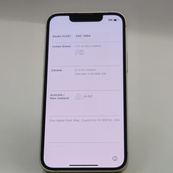 Apple iPhone 13 Mini - Unlocked, Starlight, 128 GB, A2481