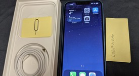 Good
													Apple iPhone 13 - Unlocked, Blue, 128 GB, A2482, photo 1 of 12