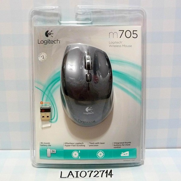 Logitech M705 Wireless Mouse - Black