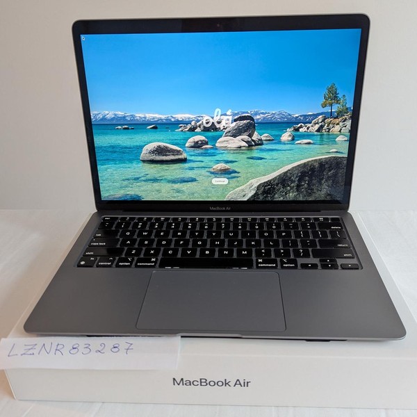 MacBook Air 2020 - 13 inch - 256 GB, Silver, 8 GB, Apple M1