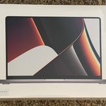 New MacBook Pro 2021 - 14 inch - 1 TB, Gray, 16 GB, Apple M1 Pro 10-core