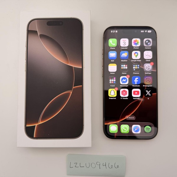 Apple iPhone 16 Pro - Unlocked, 128 GB, Desert, A3083