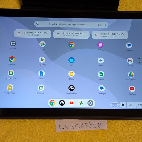 Lenovo 10e Chromebook Tablet - 32 GB, Gray, 4 GB