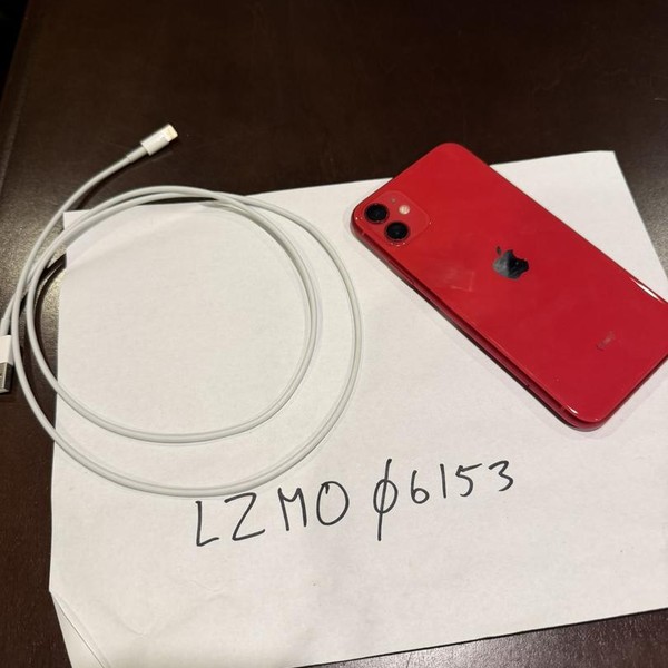 Apple iPhone 11 - Unlocked, 64 GB, Red, A2111
