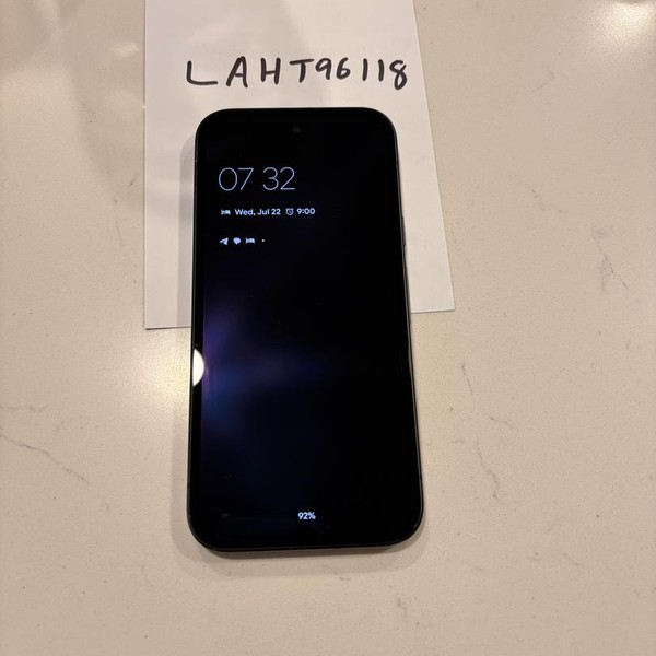 Google Pixel 9a - Unlocked, 128 GB, Obsidian, 8 GB