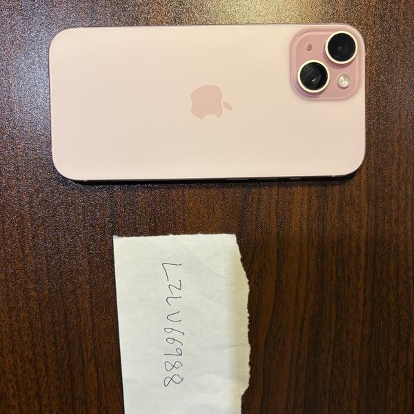 Apple iPhone 15 - T-Mobile, 128 GB, Pink, A2846