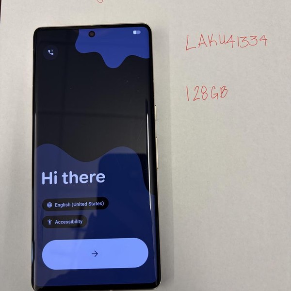 Google Pixel 7 Pro - AT&T, 128 GB, Hazel, 12 GB, GE2AE