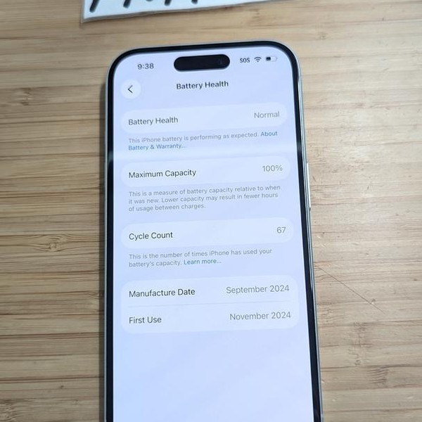 Apple iPhone 16 - Unlocked, 128 GB, White, A3081