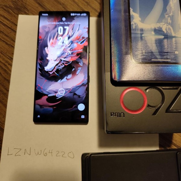 ZTE nubia Z60 Ultra - Unlocked, 512 GB, Black, 16 GB